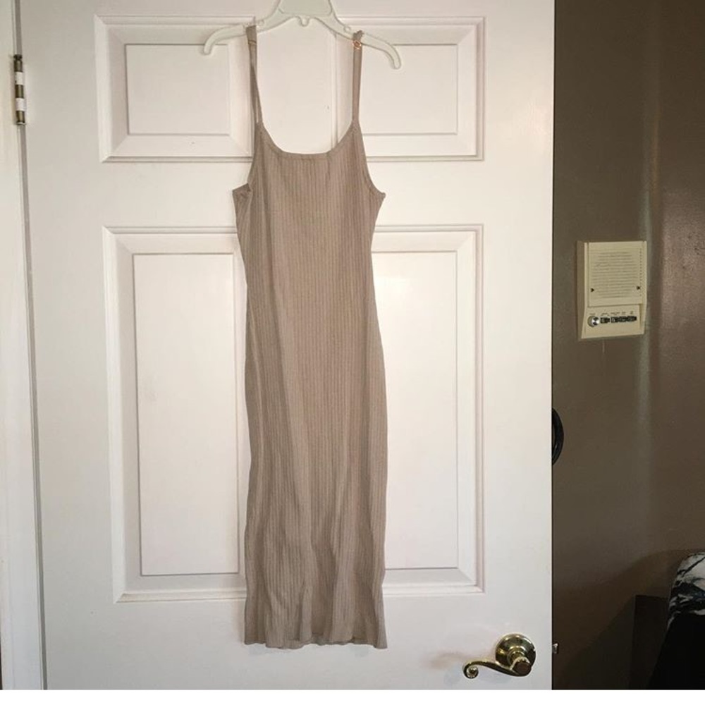 Tan dress